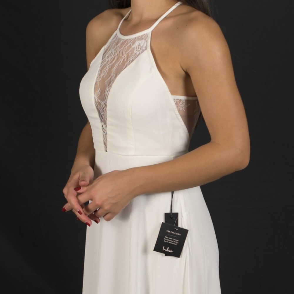 Heavenly White Maxi Wedding Dress